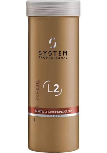 System Professional L2 Luxeoil Keratin Koruyucu Saç Bakım Kremi 1 L