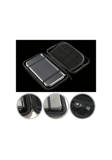 Gateesat Kırmızı New 3ds Xl, New 3ds Ll, 3ds Xl Ve 3ds Ll Taşıma Kılıfı Saklama Kutusu Kırmızı