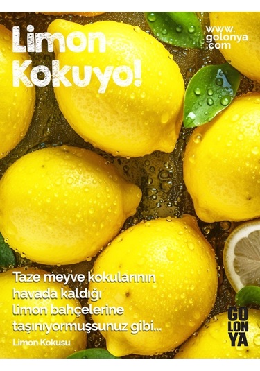 Golonya Klasik Limon Kokulu Sprey Kolonya 1 L