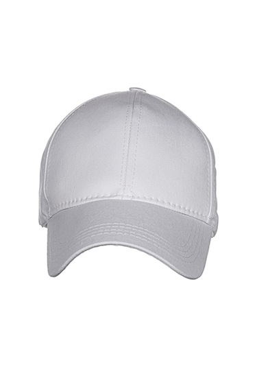 Düz Basic Unisex Şapka Fo 7073 Beyaz