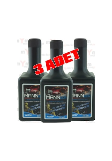 Mannbor İçerikli Enjektör Pompa Temizleyici 250Ml 3Lü