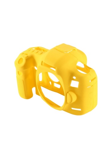 Sones Canon Eos 5d Mark Iıı / 5d3 İçin Puluz Yumuşak Silikon Koruyucu Kılıf Sarı