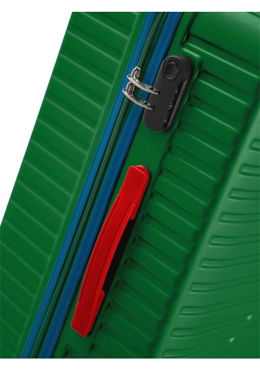 Kabin Boy %100 Polikarbon Valiz 4x2 Teker Yeşil 1088 Yeşil