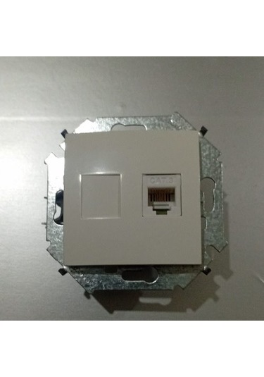 Simon 15 Renkli Cat 6 Data Priz Çerçevesiz