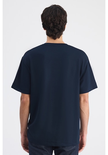 Twn Relaxed Fit Lacivert Düz T-shirt 6ec144701535m Çok Renkli