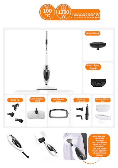 Mogotech MG-103 Buharlı Temizleyici