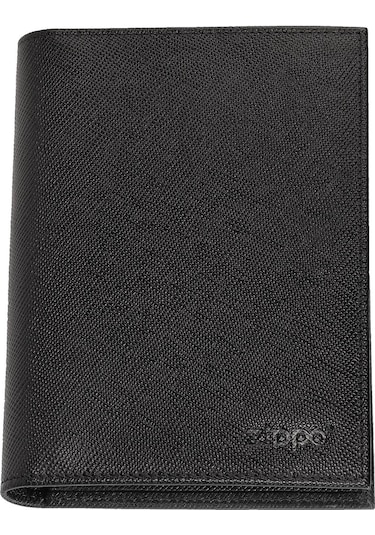 Zippo Saffiano Deri Cüzdan 2007081 Siyah