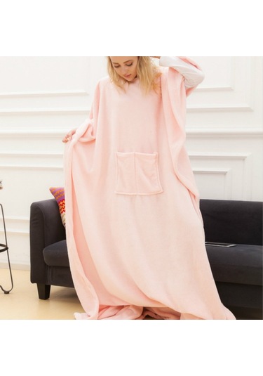 Sones İlkbahar Ve Sonbahar Yumuşak Ve Kalın Mercan Polar Battaniye Tv Battaniyesi Kırmızı