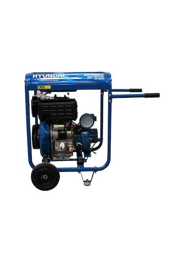 Hyundai Dhyd80le Dizel Marşlı Yüksek Basınçlı Su Motoru 3''