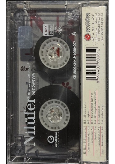 Plak Değildir Kaset Tir Kaset Nilüfer Olur Mu... Olur Mu Gözün