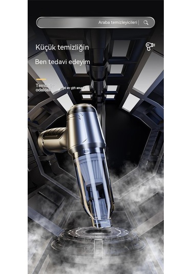 Araba Kablosuz Elektrikli Süpürge Yüksek Güç Fırçasız Elektrikli Süpürge