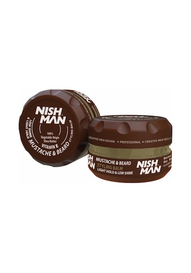 Nish Man Mustache & Beard Styling Balm 100 ML