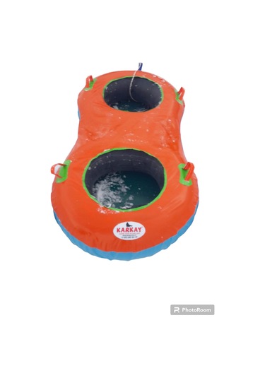 Karkay Şişme Kar Kızağı 2 Kişilik - Turuncu
