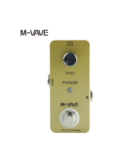 Yaozixa Cuvave Analog Faza Efekt Pedalı - Dinamik Tepki, Psikodelik Ton, Hız Kontrolü, True Bypass, Led Gösterge, Dayanıklı Kadıfe Kasa