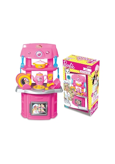 01503 Dede. Barbie Şef Mutfak  Seti