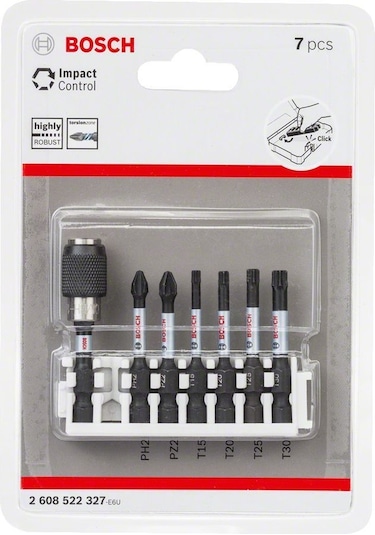 Bosch Impact Ctrl 8'li Ph2-pz2 T20-t30 50 MM Mg 2608522327