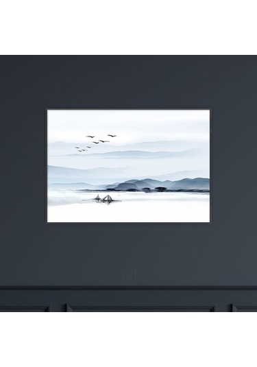 Trendooze Homyl Metre Kapağı, Dağ Desenli Boyama Dağıtım