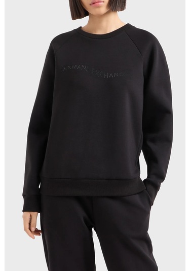 Armani Exchange Bayan Sweat 6dym55 Yjfpz 1200 Siyah Siyah