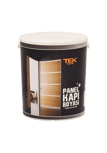 Tek Boya Su Bazlı Panel Kapı Boyası Beyaz 0,75Lt