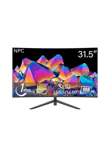 1ms 165hz 31.5\" 2560x1440 Qhd Curved Gaming Monitör Mz320k-v-127740