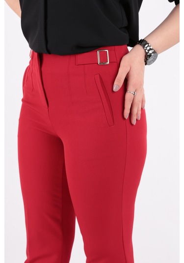 Ayhan 70609 Kadın Pantolon 70609-174-R0766 Kırmızı Ayhan 70609 Kadın Pantolon 70609-174-R0766 Kırmızı