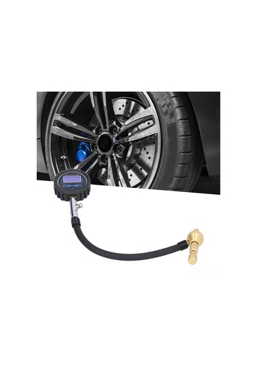 Reedark Off-road Araçlar İçin Lcd Ekranlı Dijital Lastik Basınç Ölçer - Yüksek Hassasiyetli, Deflasyon Tuşu Ve Dahili Pil İle
