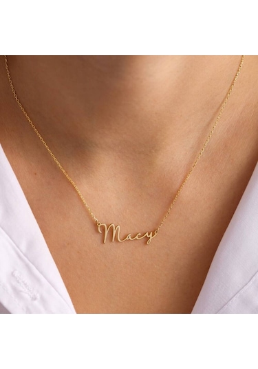 İsimli Altın Kolye T12822