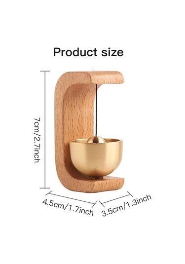 Dopamin Rüzgar Zili Manyetik Solunum Ev Rüzgar Zili Kayın Araba 1 Adet