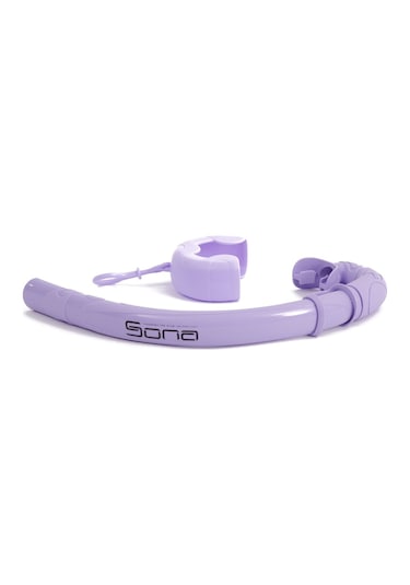 Sona Sona M1 Maske +Roll-Up Snorkel+Yedek Kayış+Deluxe Çanta Lila