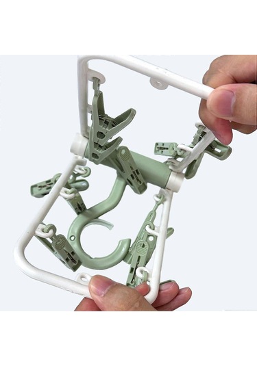 2'li Paket Rüzgar Geçirmez Çamaşır İpi İç Çamaşırı Askısı Seyahat Askısı Çorap İç Çamaşırı Ve Giysiler İçin Katlanabilir Askı Diğer