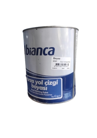 Bianca Forza Yol Çizgi Boyası 4 Kg Beyaz