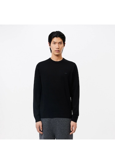 Lacoste Ah1969 Erkek Kazak Siyah