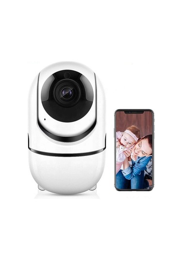 Teltree Ev Güvenliği Kamerası, 1080p Hd, 360 Hareket İzleme, İki Yönlü Ses, İrfalı Gece Görüşü, Akıllı Wifi, Uygulama İle Kontrol Edilebilir