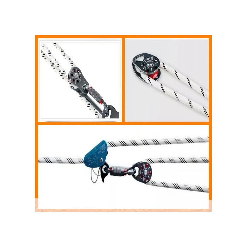 Willowhaven Dayanıklı Alüminyum Alaşım Tek Makara Gri Kırmızı Endüstriyel Kaldırma