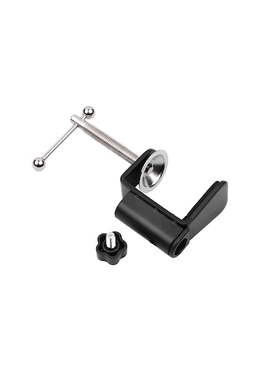 Gajeena Mikrofon Kolu Tutucu Metal Tabanca - 5cm Derinliğe Uygun Masa Tasma, Kaydırılabilir, Aynalama Ve Çizilme Engeli, Yaylı Kollü Mikrofonlar İçin