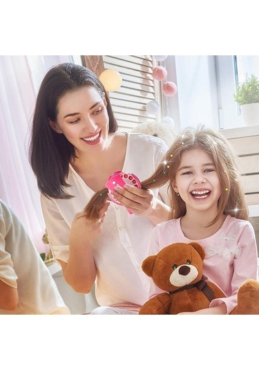 180 Diamond Taşlı Saç Taşı Yapıştırma Seti Saç Zımbası Çok Renkli