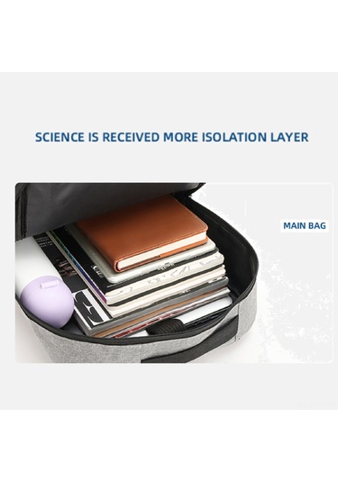 Yifomall Usb Şarjlı 16" Laptop Çantası Seti: Dayanıklı Oxford Kumaşlı Sırt Çantası + Askılı Çanta + El Çantası Mavi 3'lü Paket MAVİ