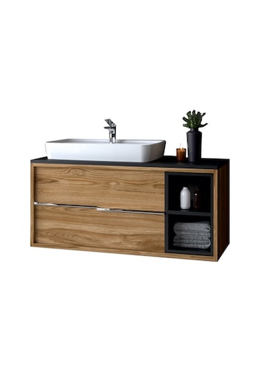 Denko Matia 100 Cm Mdf Banyo Dolabı Takım Ve Boy Dolabı Çok Renkli