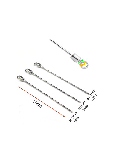 MSO Olta Balıkçılık Paslanmaz Çelik Mepps Jig Yem Yapım Fırdöndü