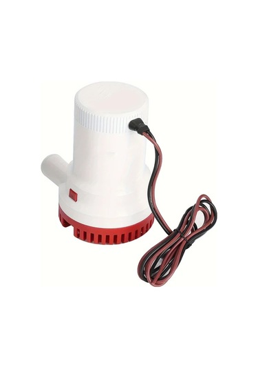 Honeybeeshop 24v 2000gph Yüksek Basınçlı Batırılabilir Sifon Pompası Tekne Yat Karavan Deniz Uçakları İçin Dayanıklı Plastik Gövdeli Su Pompası