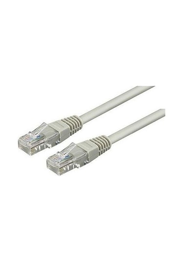 Flaxes Fnk-605G 5Mt Cat6 Patch  Kablo Gri