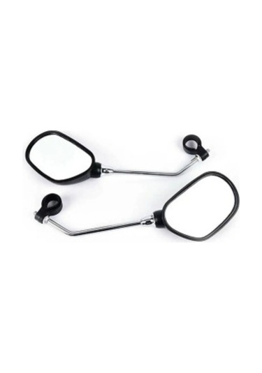 Bisiklet Ve Elektrikli Bisiklet Reflektörlü Ayna Kelepçeli Gidon