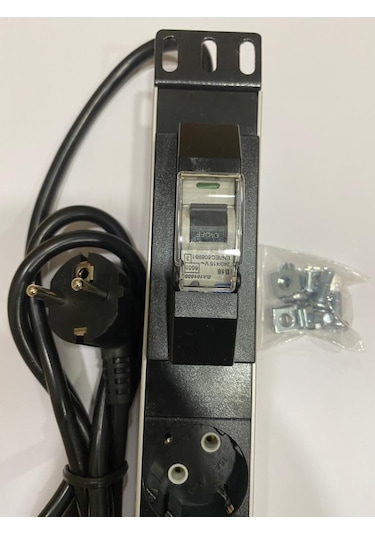 Matra Pdu 6'Lı Sigortalı Rack Tipi Gurup Priz