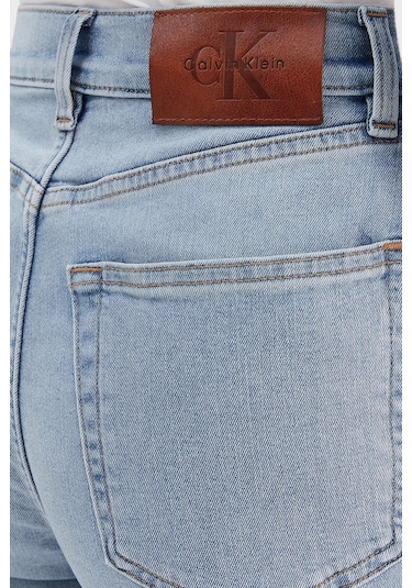 Calvin Klein Bayan Kot Pantolon Lv047e618g Vlj Mavi Mavi Calvin Klein Bayan Kot Pantolon Lv047e618g Vlj Mavi Mavi