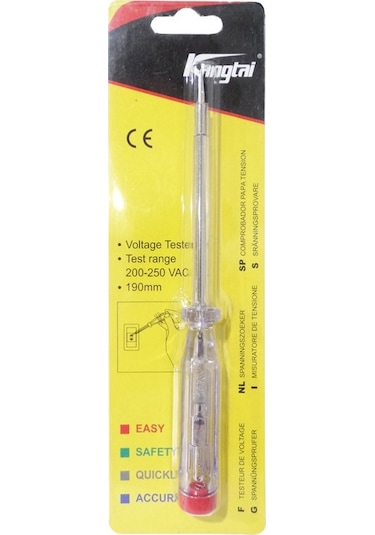 Kangtai 6875 Elektrik Kontrol Kalemi Düz 190  MM