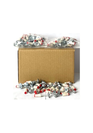 Manuel Çivi Tabancası Yedek Çivi 100 Adet - 9081347505572do Çok Renkli