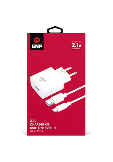 GNP 2.1 Mah Type-C Kablo Ve Şarj Cihazı