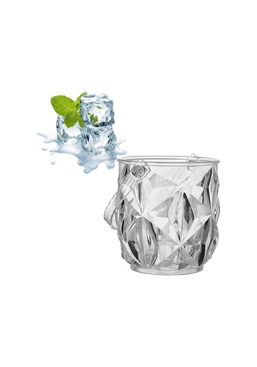 Homyl Şampanya Şişeleri Için İçecek Soğutma Küveti Otel Berrak Kristal Çok Renkli