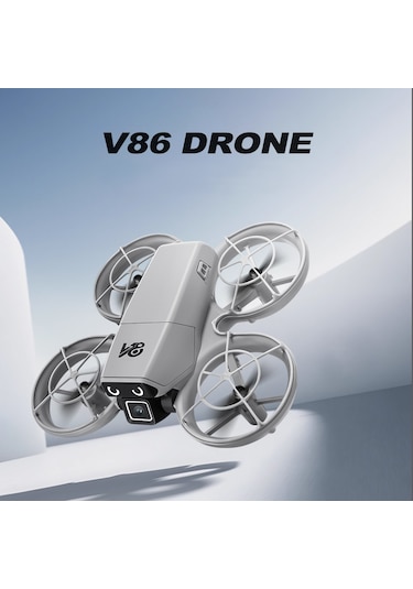 Drone Çift Hd Kameralı 90 Ayarlanabilir Engel Sensörlü, Tek Tuş Kalkış / İniş, Uzaktan Kumandalı