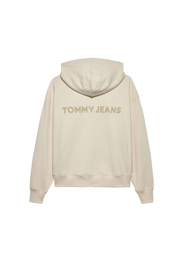 Tommy Jeans Erkek Sweatshirt-dm0dm21626 Bej